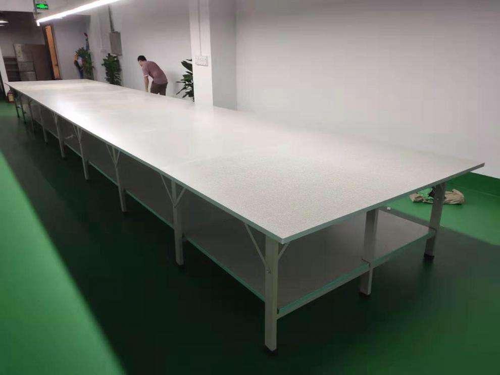 裁剪台板双层裁剪台组合服装裁床台裁剪桌裁制衣厂裁布案板拉布台板