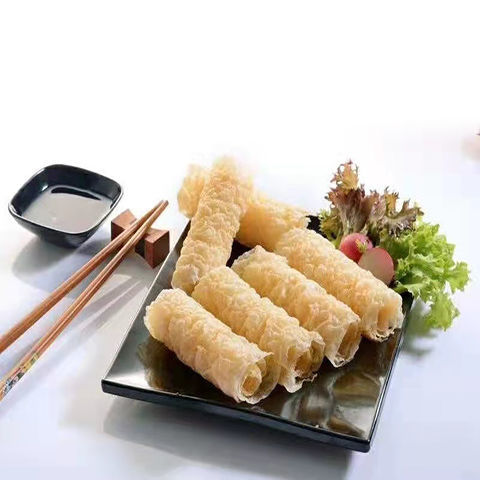 响铃卷油炸腐竹卷豆皮卷炸豆衣卷腐皮卷炸响脆铃卷火锅食材 普通款三