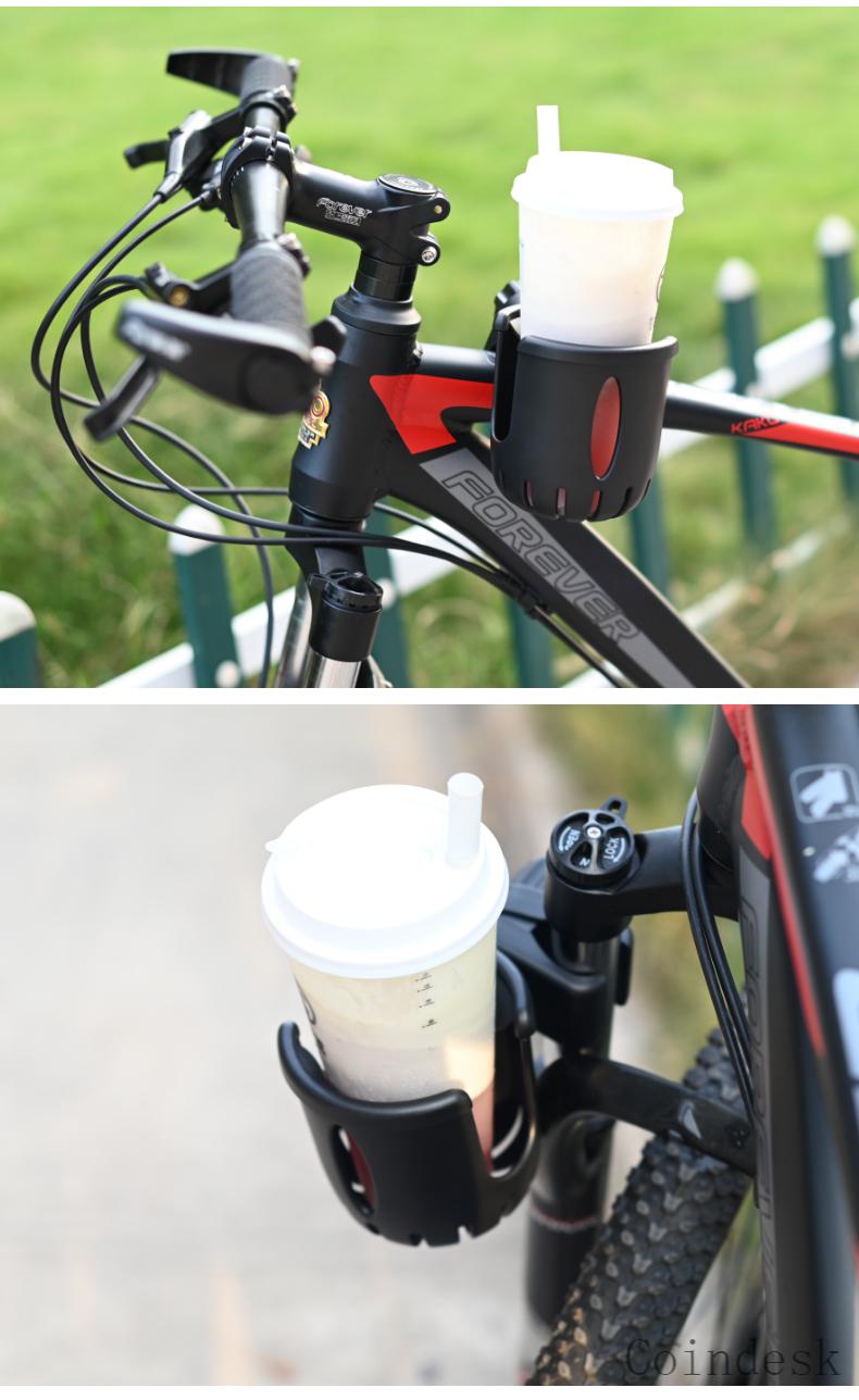 电动车水壶架奶茶杯架摩托车水杯架自行车通用免打孔电瓶车配件同款