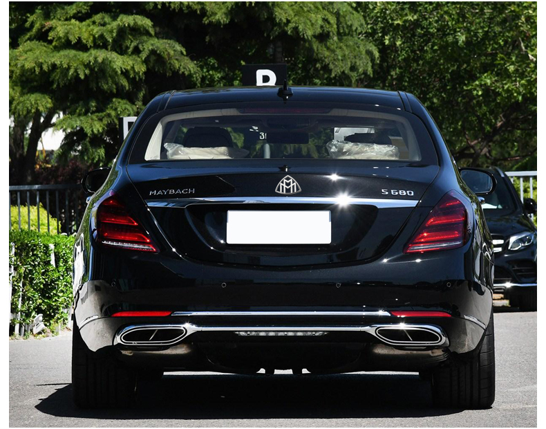 奔驰s级s350 s400 s450 s600 s680改装迈巴赫车标尾标机盖标立标