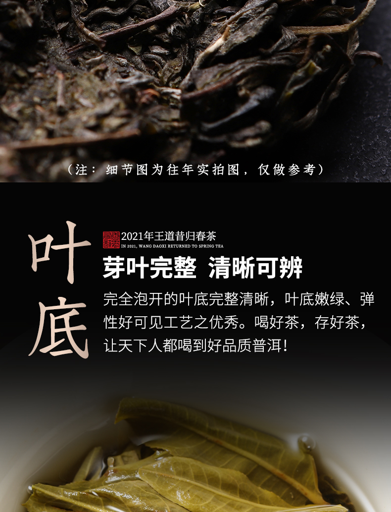 璽悅御品茶葉 【2021春茶】王道昔歸普洱生茶高香古樹茶禮盒裝鎮店