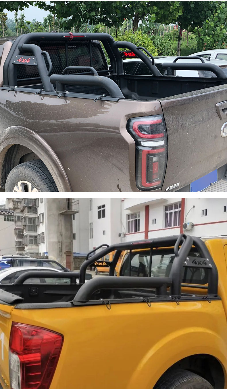 适用于纳瓦拉锐骐6龙门架防翻架扶手防滚架车斗架子配件皮卡改装定制