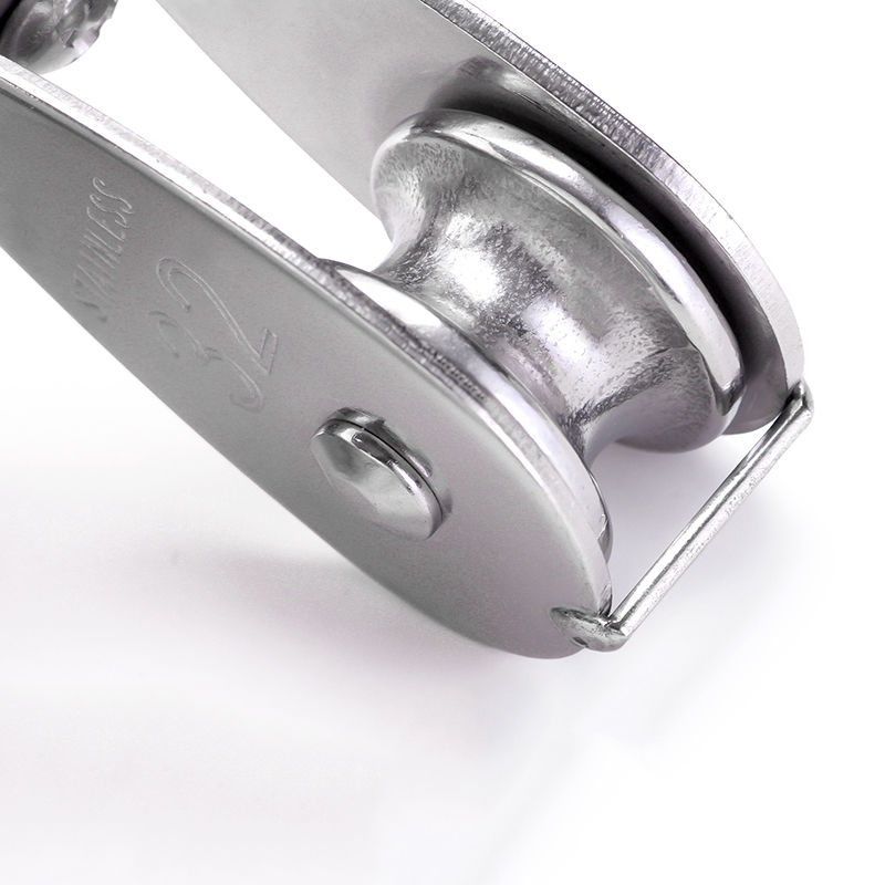 精选滑轮吊钩小滑轮304不锈钢滑轮起重单双滑轮定滑轮