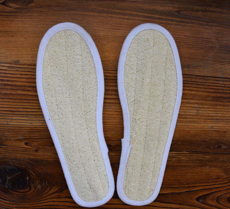 丝瓜络鞋垫按摩吸汗防臭男女手工天然环保鞋垫健康保健 43(2双装)