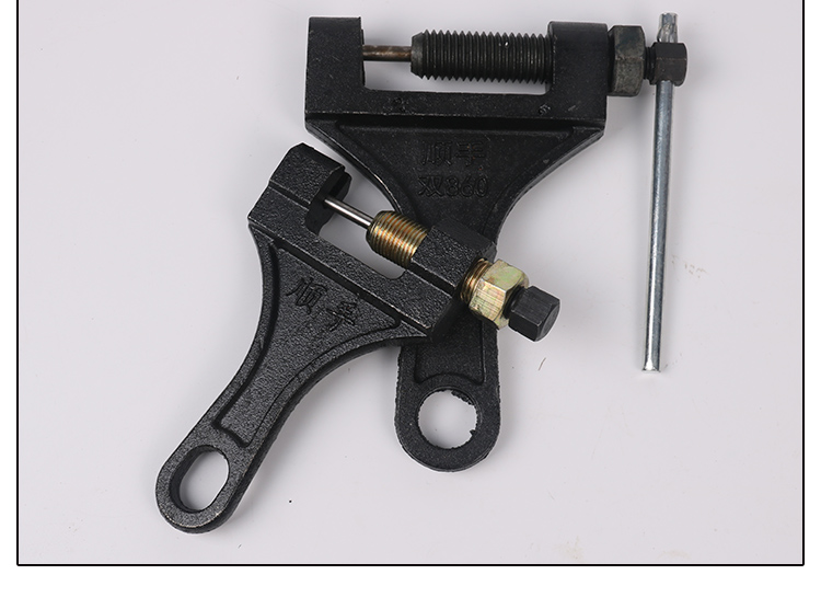 摩托车链条拆卸专用工具三轮拆链器截链器自行车收割机链条紧链器