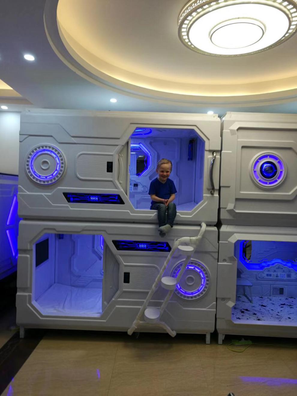 太空舱胶囊床太空舱床设备旅馆睡眠仓单人家用宿舍房间双人公寓房胶囊