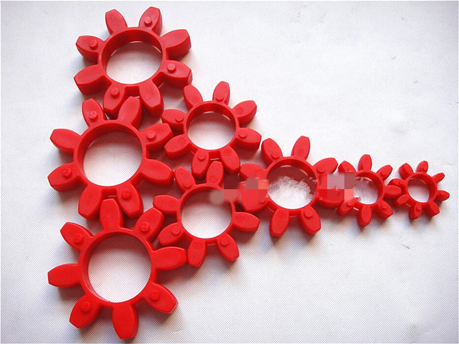 gr192428384248657590空压机六八角聚氨酯梅花星型gs弹性体缓冲垫gr9