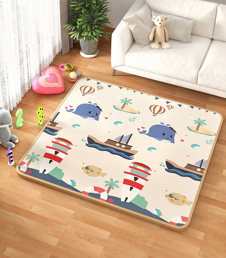 宝宝爬行垫加厚婴儿客厅儿童家用泡沫地垫防潮游戏毯可拼接爬爬垫a面