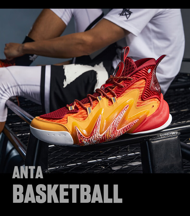 狂潮2代anta安踏kt篮球鞋要疯4代狂潮2新款水泥克星网面透气实战运动