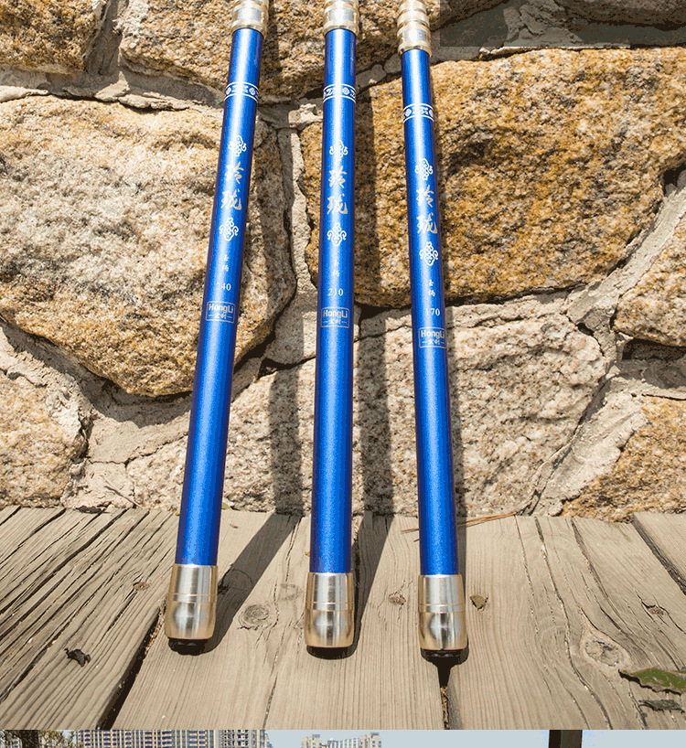 康阁 短节抄网杆2.1米2.