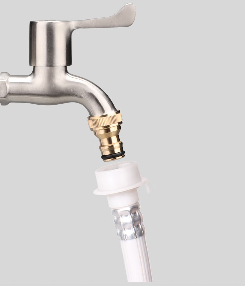 美立康mlikang塑料水龙头转接头洗衣机水嘴转换多功能四分接口进水管