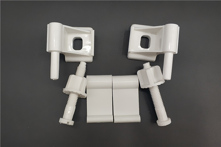 老式马桶盖螺丝配件坐便器盖板固定卡扣安装通用膨胀圆金属长方形5号