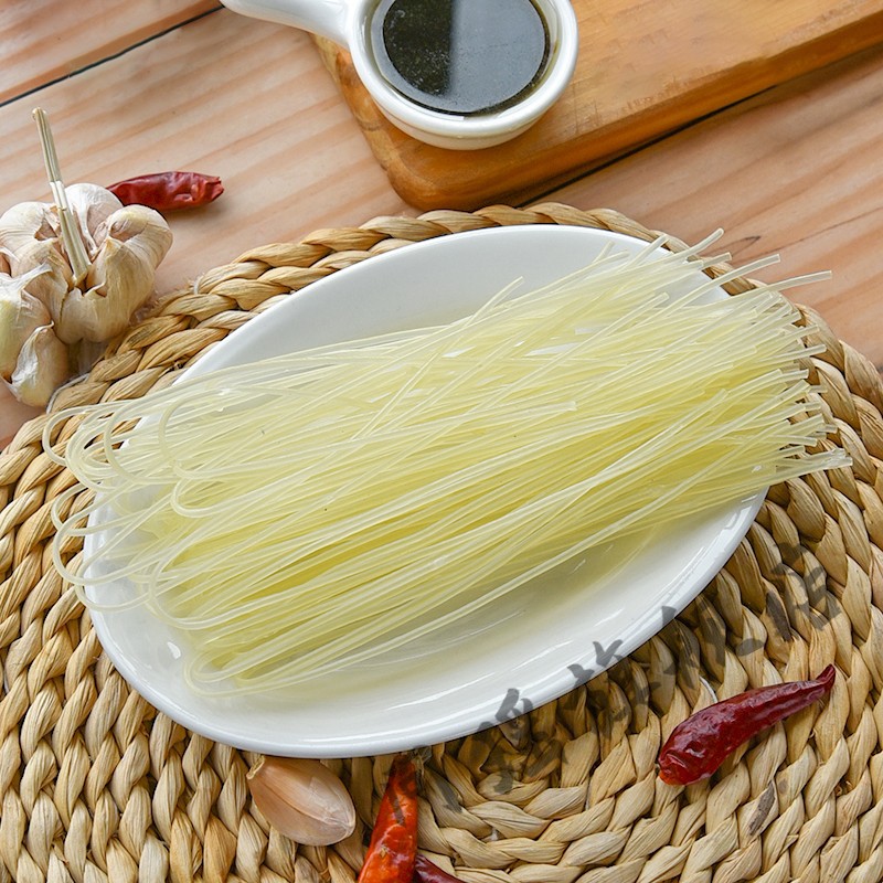 崇善干米粉900g*2袋(含卤水)广西米粉手工粗粉米线干米粉螺蛳粉粗粉