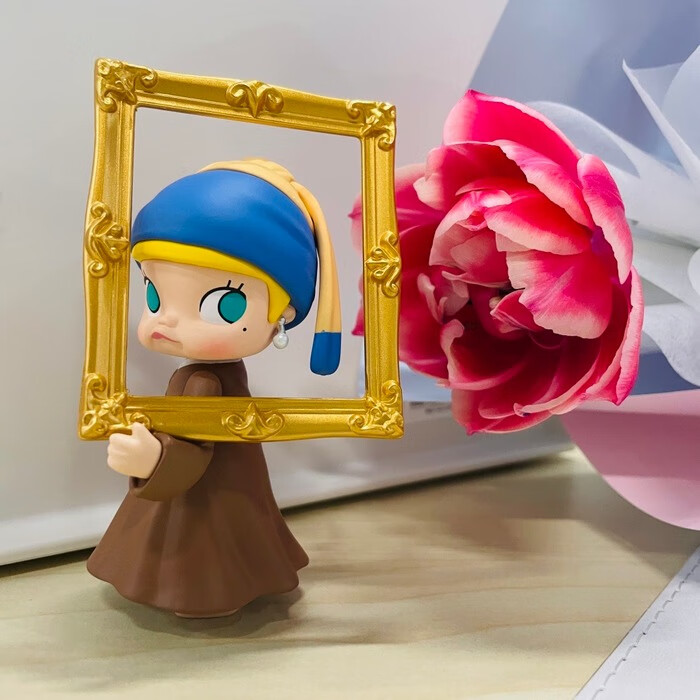 潮玩动漫手办molly茉莉的盲盒确认款摆件盲盒女生礼物bob睡衣泡泡浴开