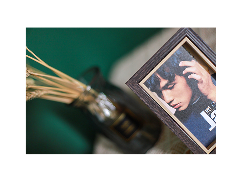 60周杰伦日原木摆台相框纪念周边mojito专辑封面716以父之名mojito