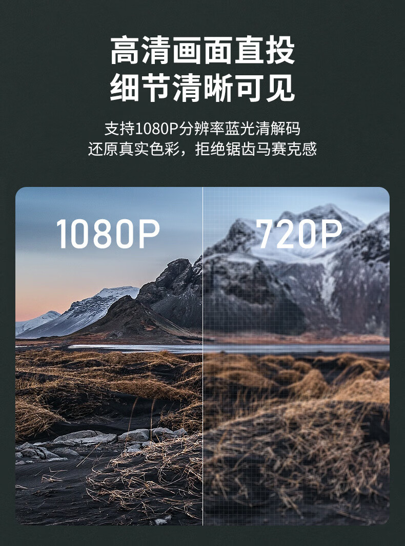 transjee 【线下销量10万 】投影仪家用办公4k超清lcd投影仪超高清