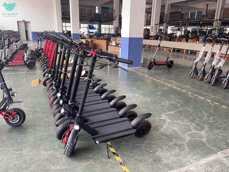 平衡车成人越野工厂前后双驱电动滑板车可折叠成人大功率scooter 52v