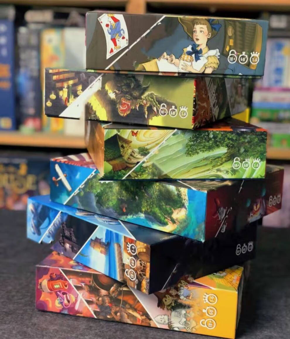 密室逃脱桌游大搜查桌游18季密室逃脱神秘冒险逃脱冒险桌游卡牌休闲