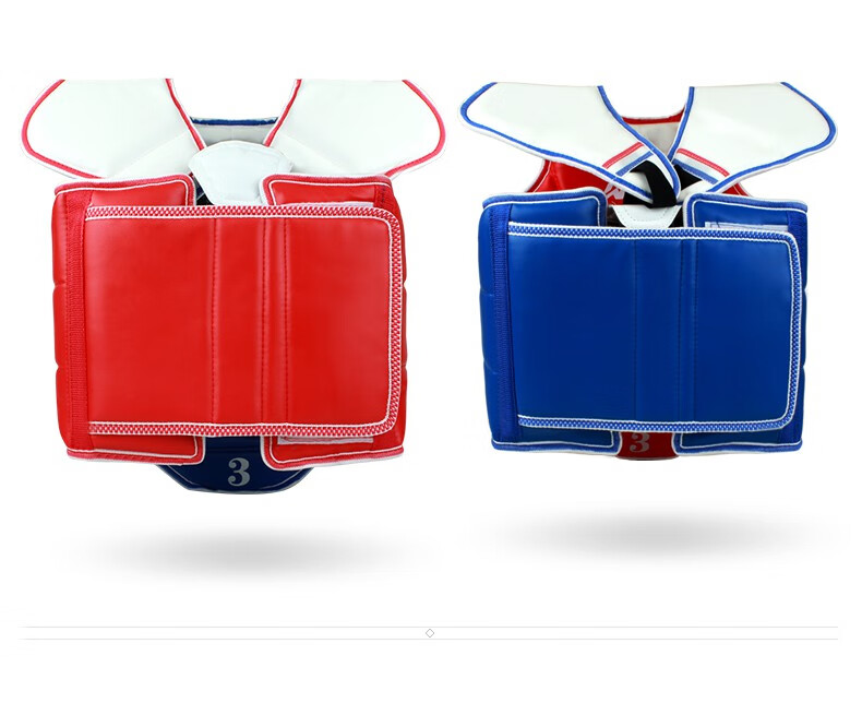 跆拳道护具五件套含护具包拳击散打搏击防护比赛 默认发男孩护档 要