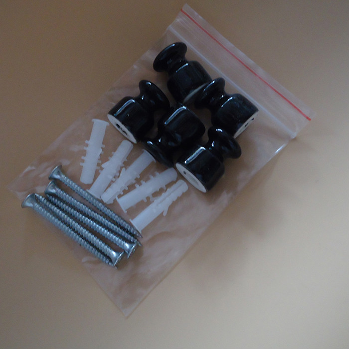 穿心陶瓷绝缘子 高频电力瓷葫芦 低压磁珠 迷你小瓷瓶瓷柱 彩色 小