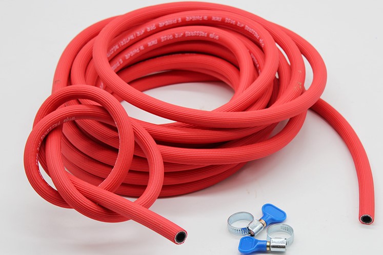 10mm口径加厚氧气乙炔管气割工业用管子二氧化碳丙烷高压软管光面蓝色