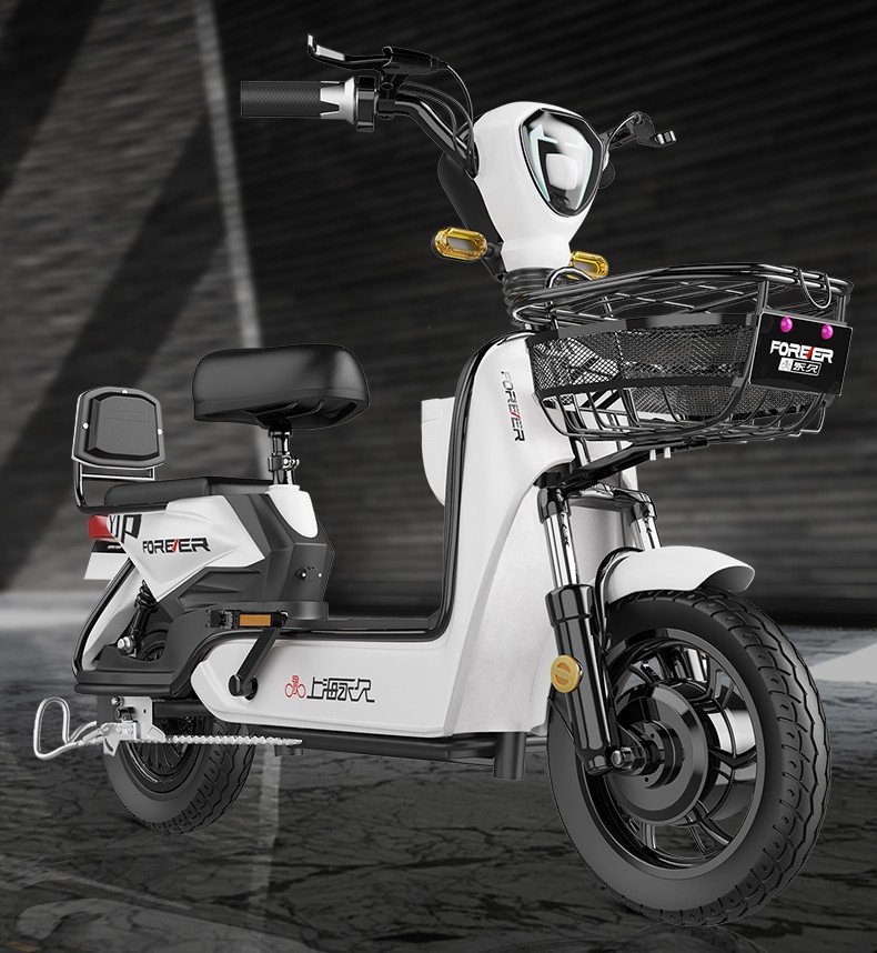 永久电动车新国标3c认证电动自行车男女48v中小型迷你电瓶车助力踏板