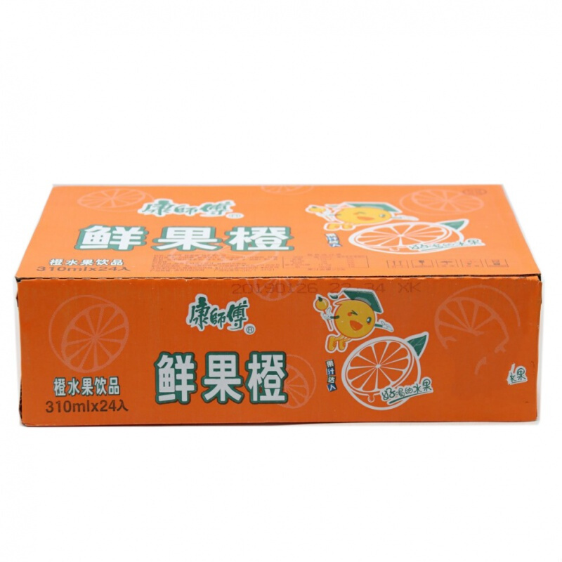 310ml*24罐 纯果乐整箱鲜橙汁果汁果味饮料饮品 【罐装】鲜果橙:6罐