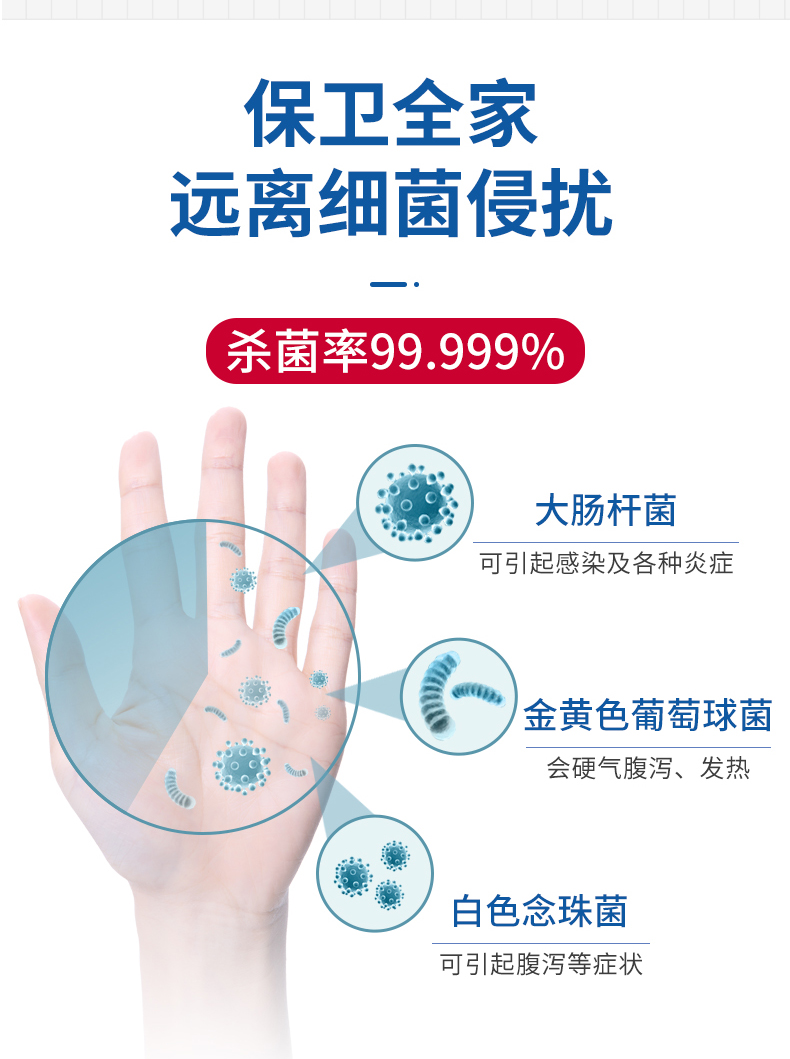 蓝杉75度酒精出差便携式学生随身免洗洗手液消毒凝胶可乘高铁地铁3瓶