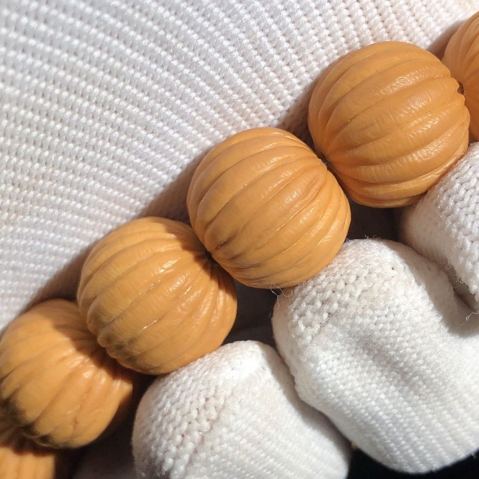 猴头南瓜土豪猴头瓜珠猴头雕刻瓜珠生日礼物节日礼品