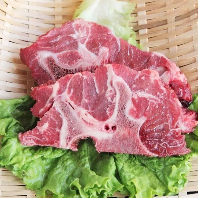 多肉牛带肉牛脖骨牛大骨牛脊骨家庭装新鲜牛骨头炖汤食材 20斤多肉脖