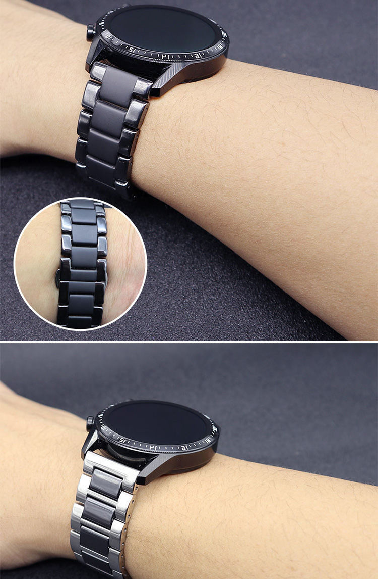 适用华为gt3表带gt2通用watch3pro荣耀手表gs3配件2e小米华米三星米兰