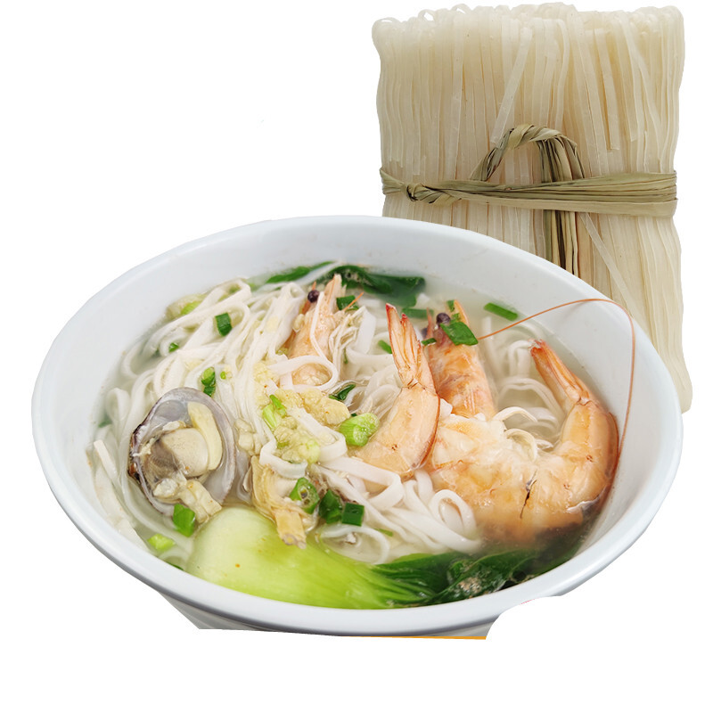 哇爱鲁海南粉 美食特产小吃汤粉炒河粉后安粉细扁宽河粉材料商用 海南