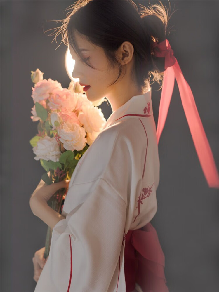 伊必圣和服正装女传统改良中国风日式个人写真摄影拍照片连衣裙13号