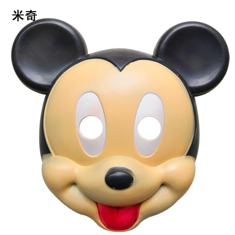 儿童小猪佩奇面具米奇皮卡丘熊大小黄人猪猪侠哪吒卡通头套迪迦奥特曼