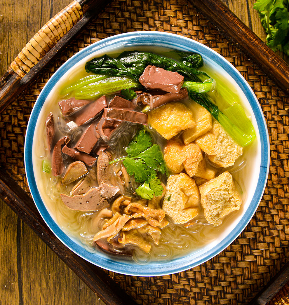 南京冠生园鸭血粉丝南京冠生园鸭血粉丝汤特产老鸭汤面宵夜粉丝米线