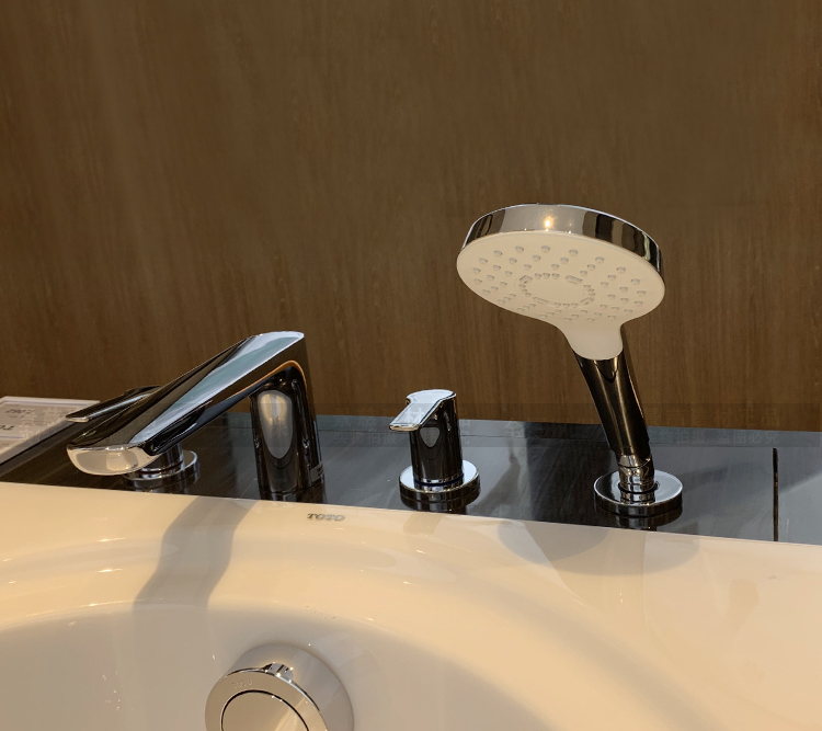 科勒(kohler) 科勒浴缸龙头bg0320台式嵌入浴缸龙头四孔带抽拉手持