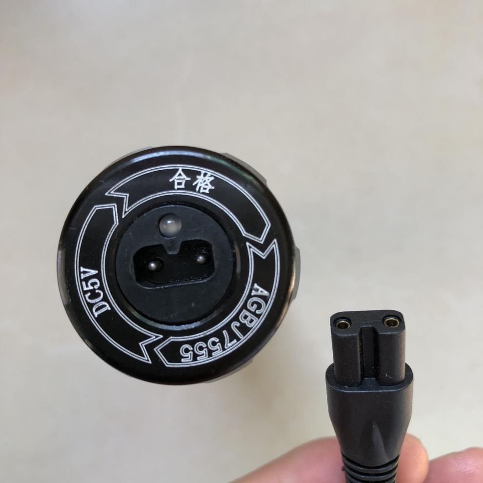 康铭强光手电筒充电器usbkm-h01 h02 h03车载二孔5v充电线 充电线 5v