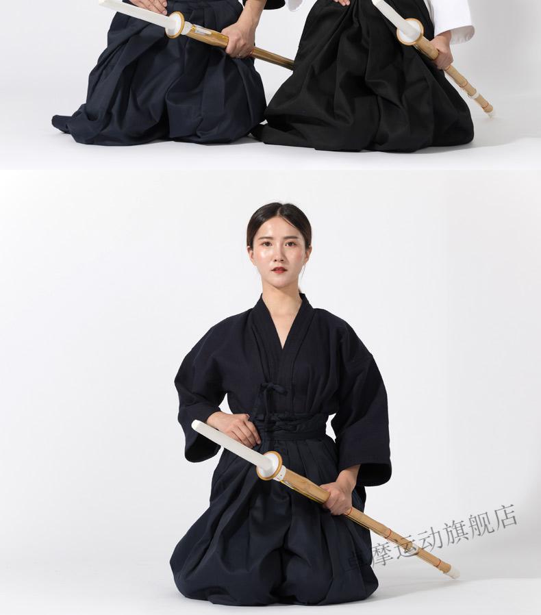 剑道竹剑未开刃银盛剑道竹刀居合道日本韩国合气道二刀流剑刀袋训练习