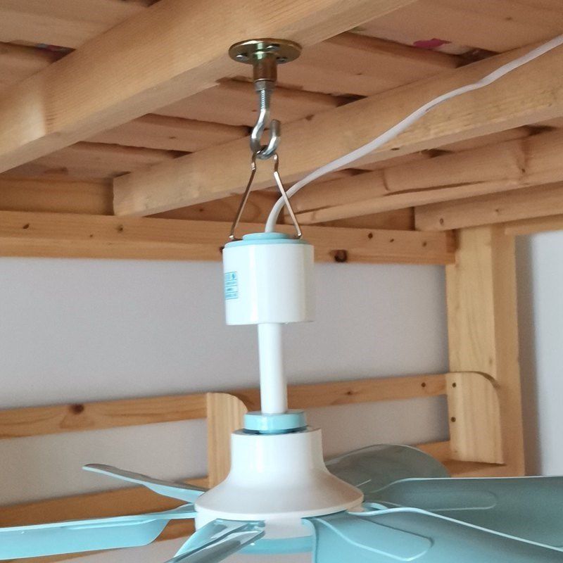 芸婷 吊扇挂钩 吊扇挂钩强力天花板顶板蚊帐挂钩门后勾可调节旋转钩