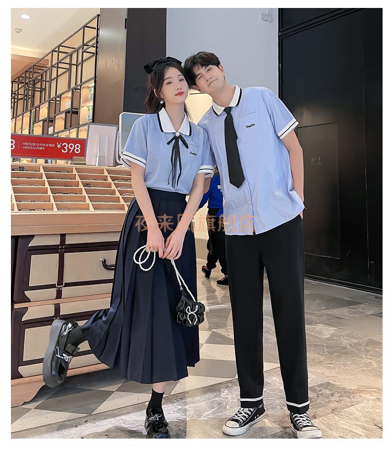 毕业季班服高中生毕业班服定制学院风夏季校服套装学生女生长裙子jk