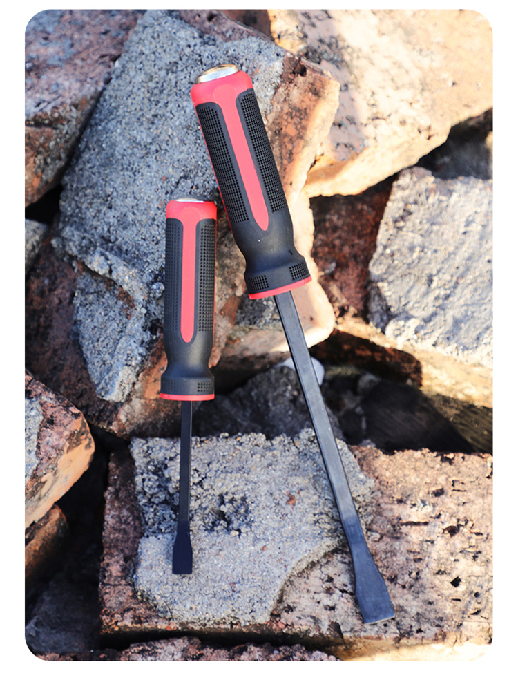 撬棍撬棒特种钢扁头铝模专用工具扒胎汽修工具木工撬杠翘棍小铁棒 多