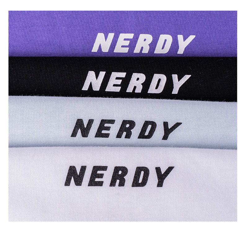 nerdy糖果色t恤女2021年夏季潮牌ins火宽松情侣纯棉休闲短袖t上衣宝