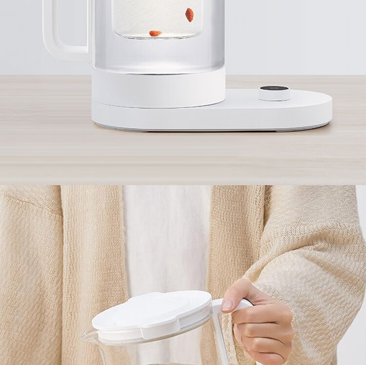 【二手9新】小米(mi)米家电水壶多功能电煮壶玻璃养生壶煮茶壶电热