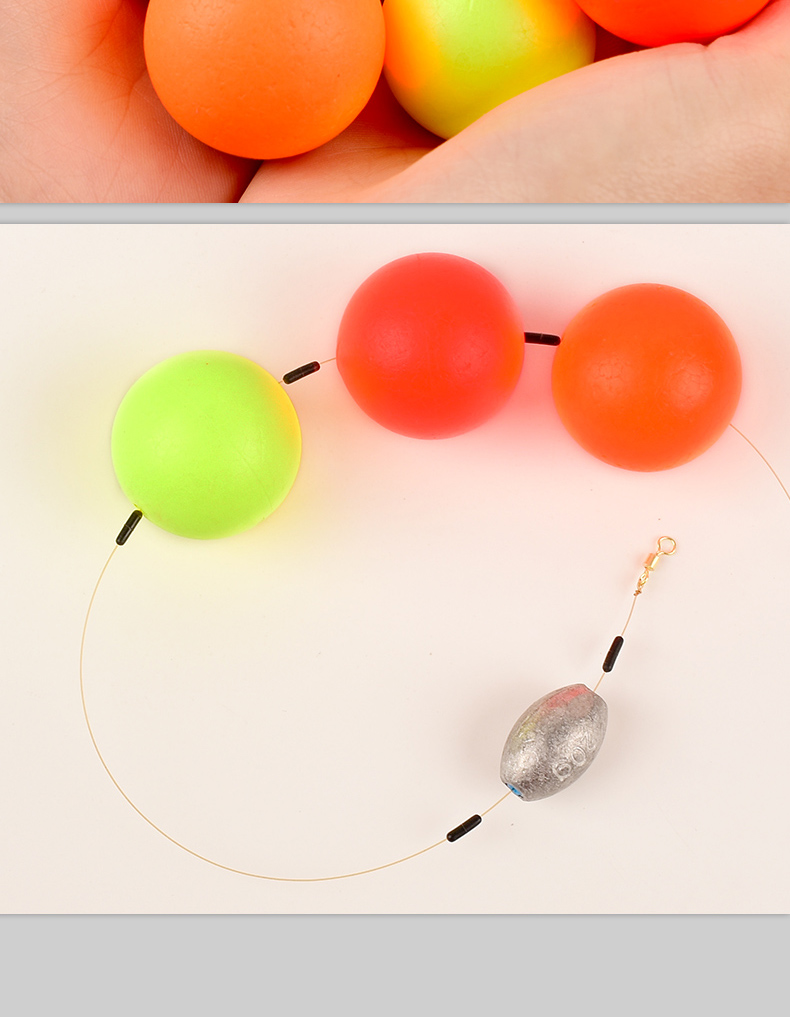 化氏一味 旗舰同款洛阳球球钓球形浮漂球型球漂钓鱼底钓路亚浮球浮标