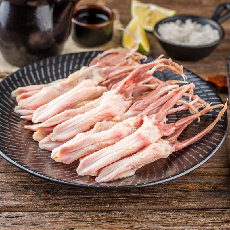 新鲜鸭舌冷冻鸭舌鸭舌冷冻批发火锅食材卤鸭舌头1斤2斤3斤装广纳力驰