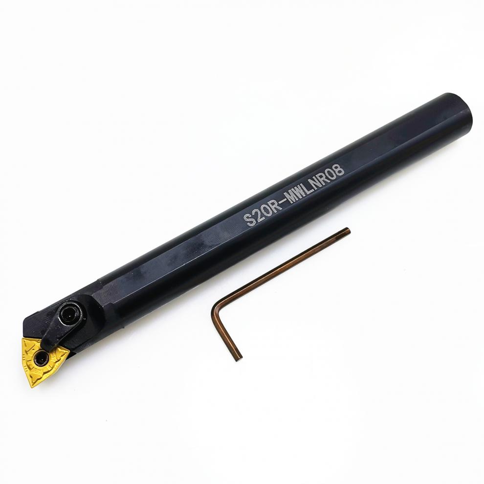 数控车床刀杆95度内孔车刀杆s20r/s25s/s32t/40t-mwlnr08镗孔桃形 s40