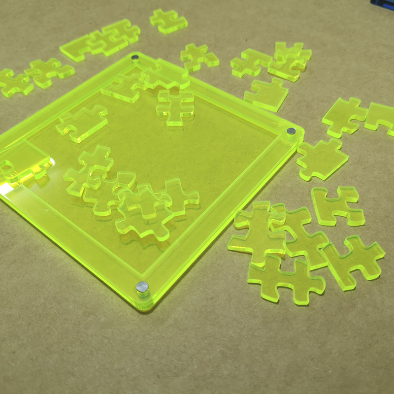 【六一儿童节】jigsaw puzzle29块烧脑拼图难度十级成人形玲珑透明