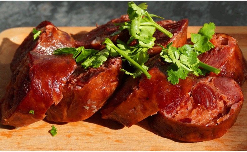 熏马肉马肠子大块马肉新鲜新疆伊犁哈萨克美食特产2斤熏马肉1kg
