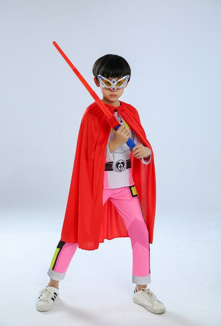 巨神战击队衣服装备超救分队男孩变形玩具蓝旋卫衣服眼罩装备150