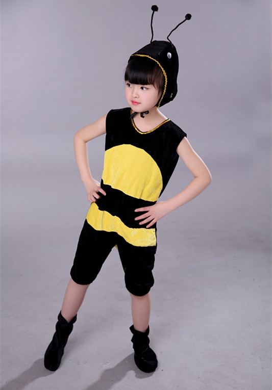 六一儿童小蚂蚁表演服装幼儿园课本剧动物演出服蚂蚁过河舞蹈服装